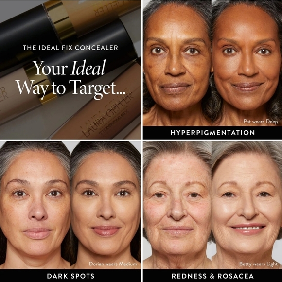 Laura Geller The Ideal Fix Concealer: Golden Medium, 4ml, NIB - Picture 6 of 10